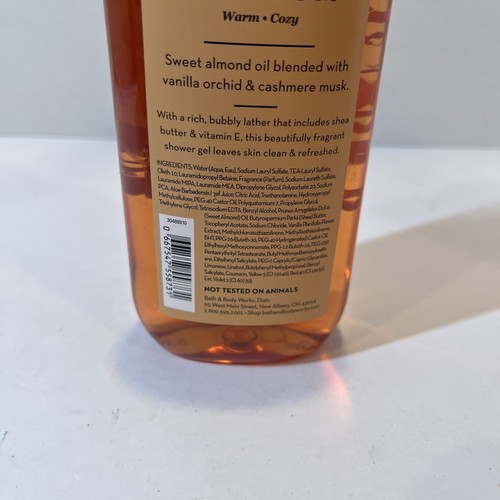 Almond Blossom Shower Gel Bath & Body Works 10 oz Shea & Vitamin E NEW sealed🍎 - Picture 5 of 6