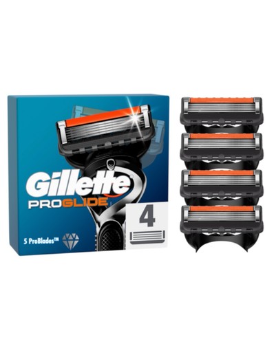 Gillette Fusion5 ProGlide Razor Blades - 4 Pack - Picture 1 of 3