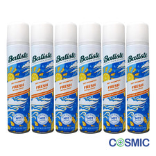 6 X Batiste Dry Shampoo FRESH Light & Breezy 200ml 14.99 per litre