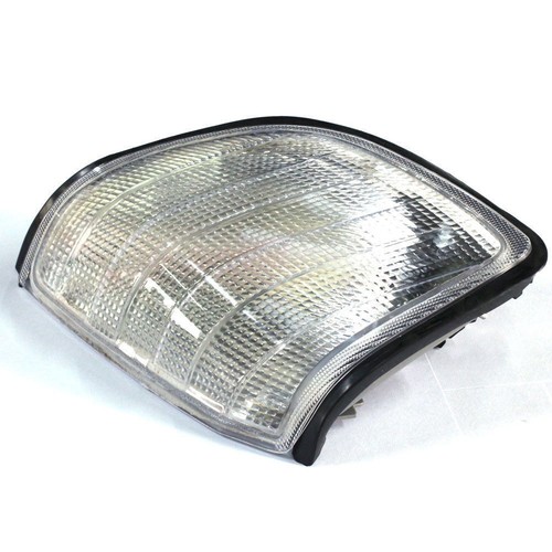 Pair Euro Corner Signal Light Clear for Depo 92-99 Mercedes Benz S Class W140 - Picture 6 of 12