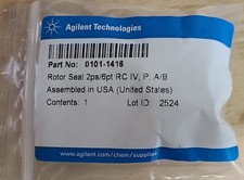 NEW!! Agilent Rotor Seal, 2 Groves, Max 600 p/n: 0101-1416