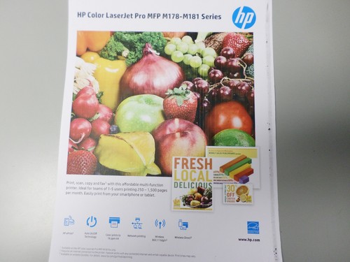 HP Color LaserJet Pro MFP M180nw, All-in-One Laserdrucker - Bild 17 von 19