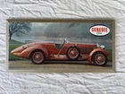 Beer Sign Genesee Beer Ad-Art Collectible Vintage 7x14.5" Bar Sign