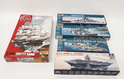 AirFix Revell Italeri Model Kits Bundle X 5 New And Unconstructed Sets