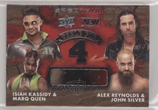 2021 AEW Spectrum Table for 4 Relics Isiah Kassidy Marq Quen Alex Reynolds 09q5