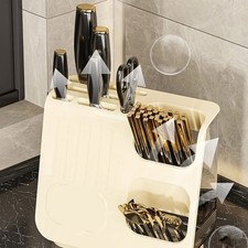 Space Saving Utensil Organizers Dish Rack for Efficient Countertop Storage