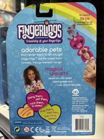 Fingerlings Skye the Baby Unicorn Pink Toy R Us Exclusive By Wowwee