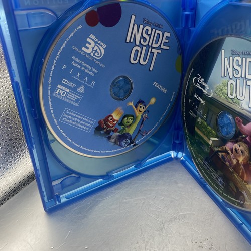 Inside Out Disney 3D Blu-ray 4-Disc Set Ultimate Collector's Edition 6973 - Imagen 7 de 9