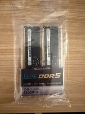 TEAMGROUP Elite DDR5 32GB Kit (2x16GB) 5600Mhz PC5-44800 CL46 TED532G5600C46DC01