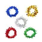 5 Pcs PVC Plastic Star String Chain Christmas Tree Decoration Ornaments