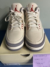 Size 9 - Jordan 3 Muslin