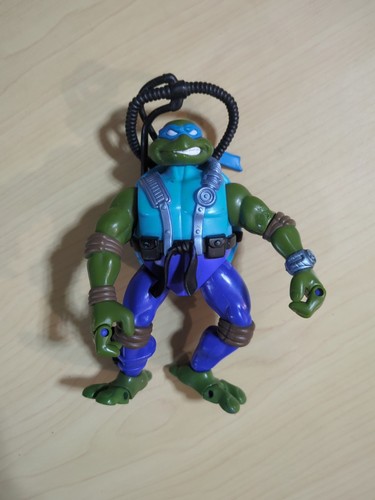 TMNT Deep Divin LEONARDO Scuba Action Figure Teenage Mutant Ninja Turtles 2004 - Picture 1 of 5