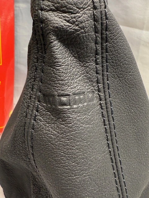 MOMO Black Leather Shift Boot for BMW Like New Foto 3 de 4