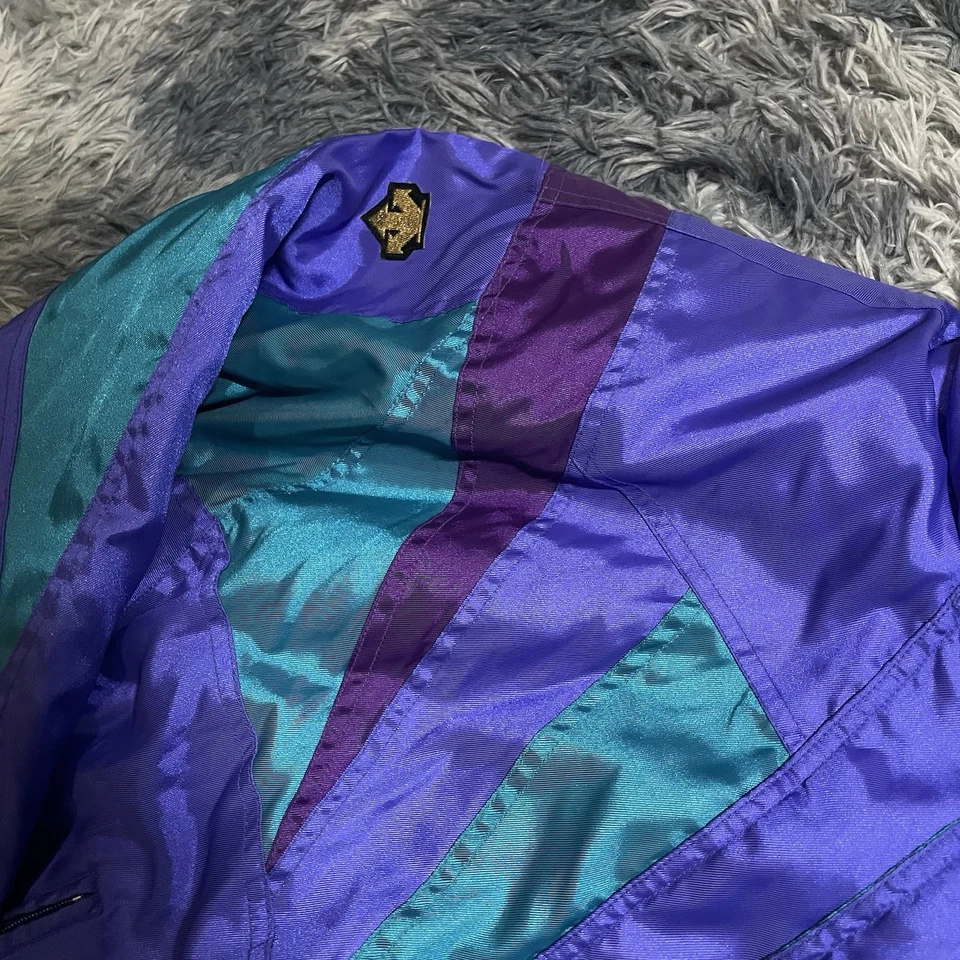 Descente Men's Vintage 80s/90's Ski Snowboard Jacket Size XL - Image 3 of 4