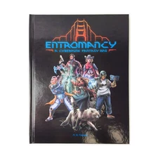 Nightpath RPGs  Entromancy - A Cyberpunk Fantasy RPG (POD, Standard Colo EX/NM