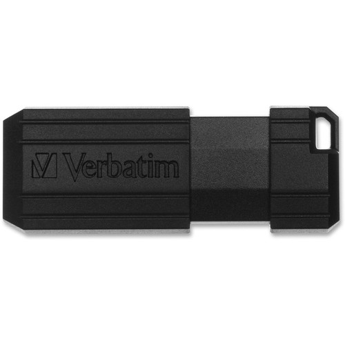 Verbatim 64 GB Nadelstreifen-USB-Flash-Laufwerk – schwarz (49065) - Bild 3 von 6