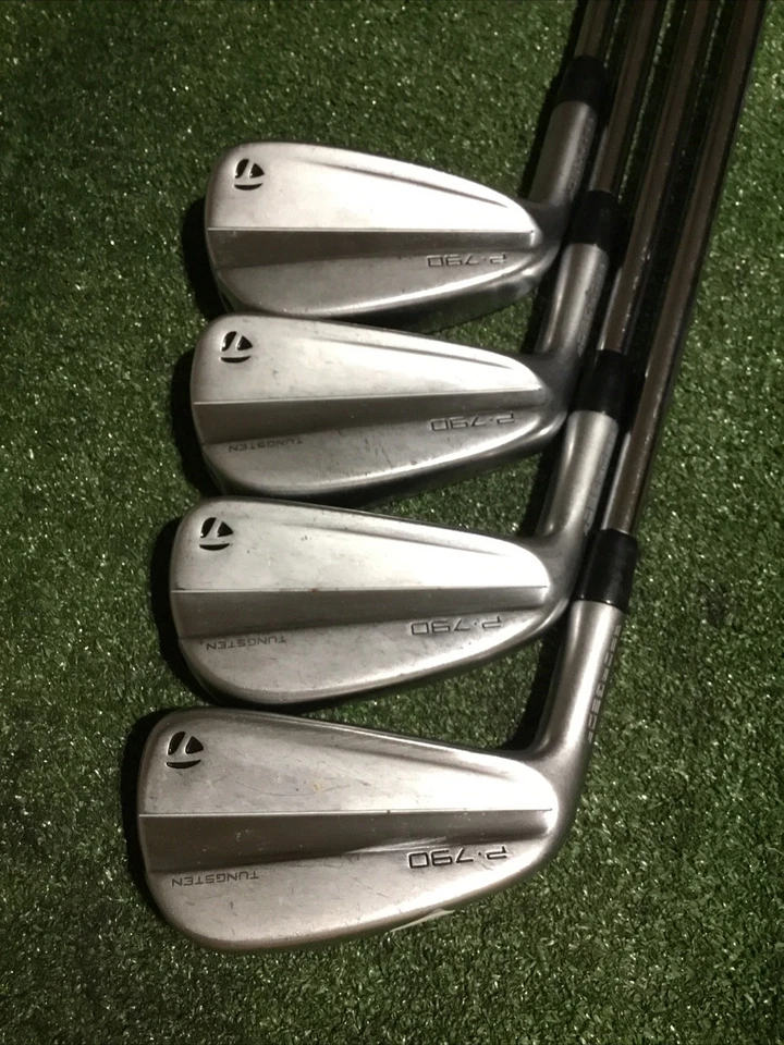 Taylormade Left Handed P-790 Forged Irons Set 5-PW-GW Regular Zelos7 Steel -1.5” - Image 3 of 4