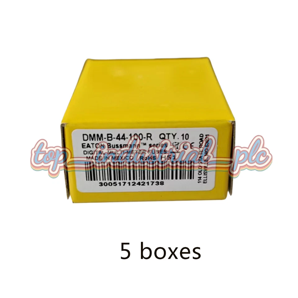 10/20/50/100/200 Boxes Bussmann DMM-B-44/100-R Fuse DMM-B-44-100-R 440mA 1000V - Image 4 of 4