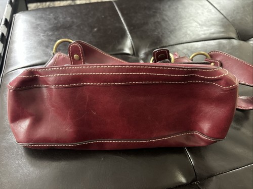 Style & Co Red Handbag Bag Purse Maroon/red. Good Condition - Picture 6 of 6