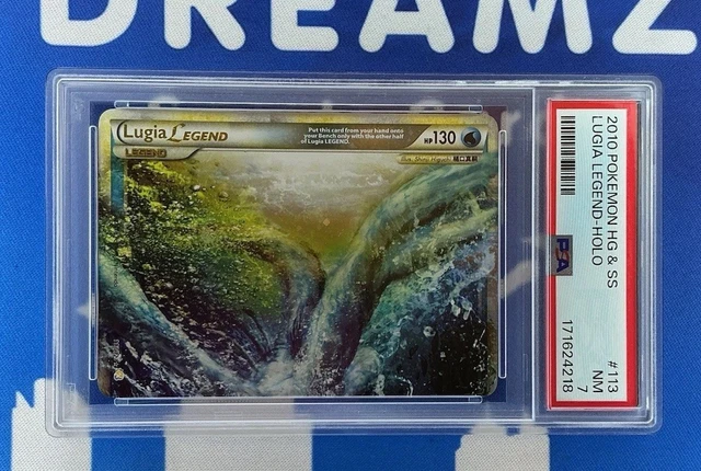LUGIA LEGEND 2010 POKEMON HG&SS 113/123 HOLO RARE ULTRA RARE PSA 7 Sequel Set