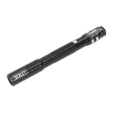 Image of Sealey Aluminium Pen Light Lamp 0.5W LED 50lm 130mm Long Pocket Size LED043