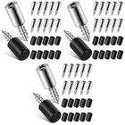  3 Count Self Tapping Shelf Screws Cabinet Pins Bookshelf Pegs for Shelves