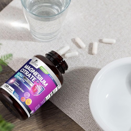 Magnesium Citrate Supplement 1000 mg for Best Absorption, Supports Bone & Heart - Picture 18 of 18