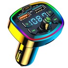 2X(Auto-Bluetooth-FM-Transmitter Auto-Bluetooth-MP3-Player Dual-USB-Autolad1662