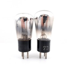 2 X RE144 TELEFUNKEN TUBE. PAAR. NOS. 108/84%. ENA AG