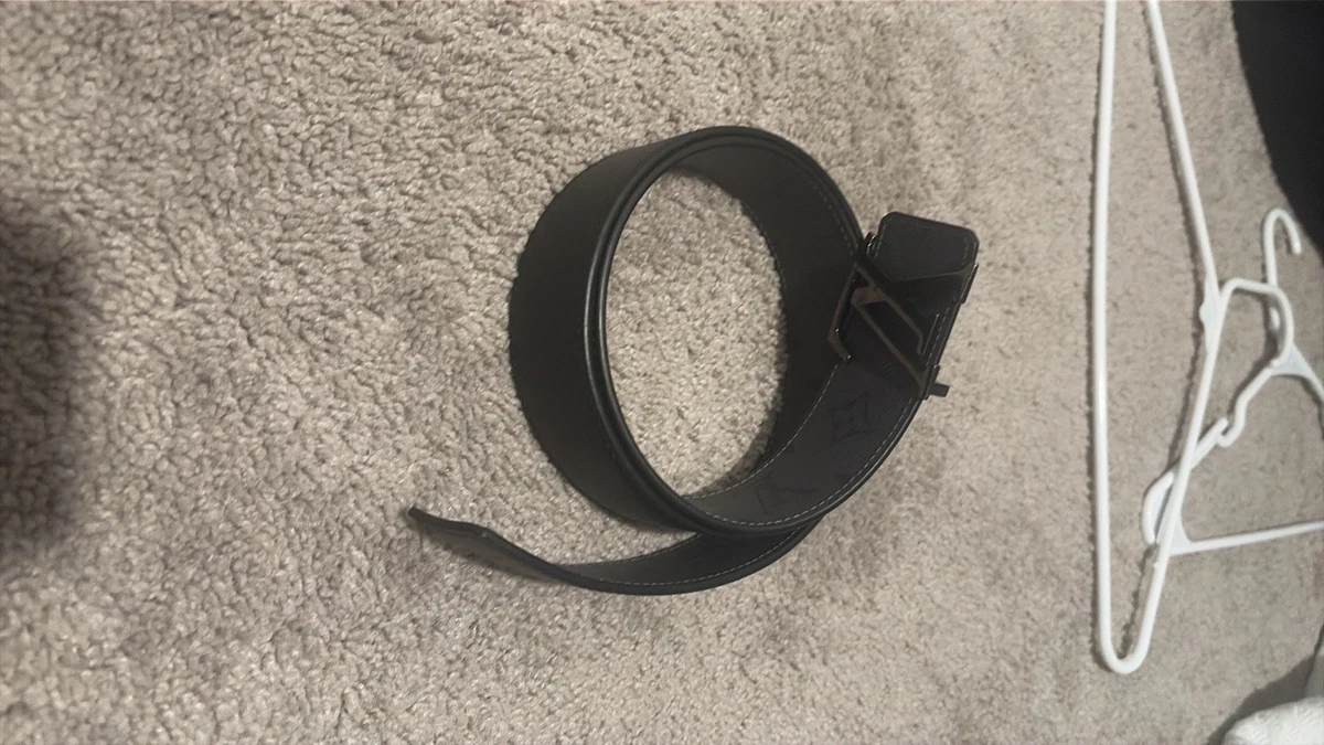 Louis Vuitton Leather Black Belts for Men for sale | eBay