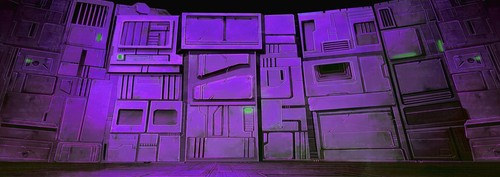 Transformers Vintage G1 Masterpiece Studio Series Decepticons Diorama Backdrop - Picture 1 of 16