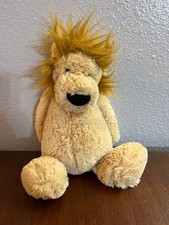 Jellycat Lion Plush Stuffed Animal Toy London Beans 15"