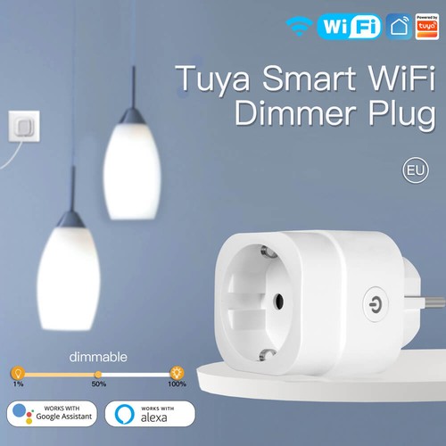 NeuerWLAN Smart Dimmer Steckdose APP-Steuerung Sprachsteuerung Für Alexa - Picture 6 of 20