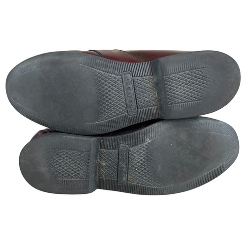 Rockport Comfort DMX Monk Strap Herren 10M Burgund Leder Slipper Halbschuh M 2957 - Bild 10 von 14