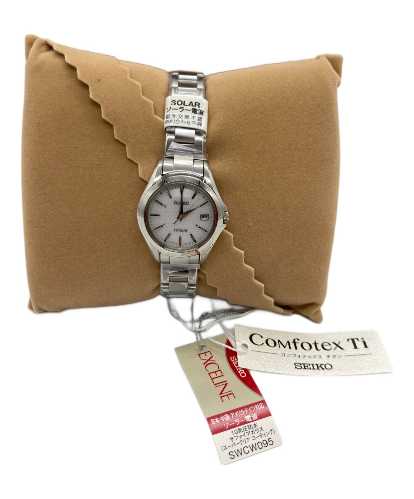 SEIKO ExceLINE Wrist Watch SWCW095 from Japan #101 image 2