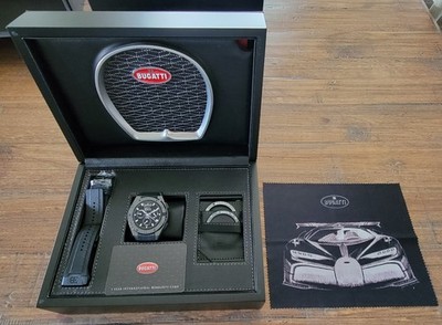 2021 Bugatti - Viita Ceramique One Le Noir Edition Smart Watch - Full Set