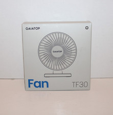 Gaiatop USB Desk Fan, Small But Powerful, Personal Portable Quiet Small, Blue