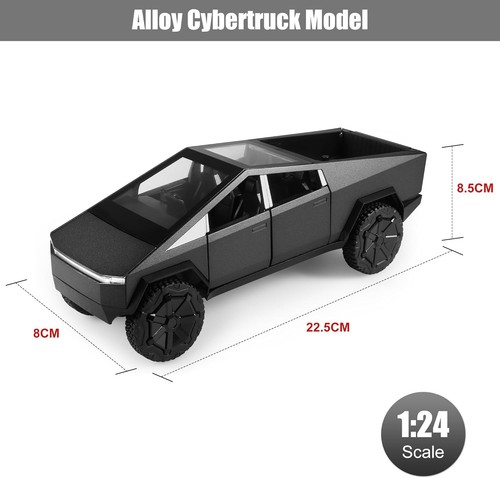 Self-Propelling Cybertruck Model - Detailed 1/24 Diecast Toy for Endless Fun - Picture 9 of 9