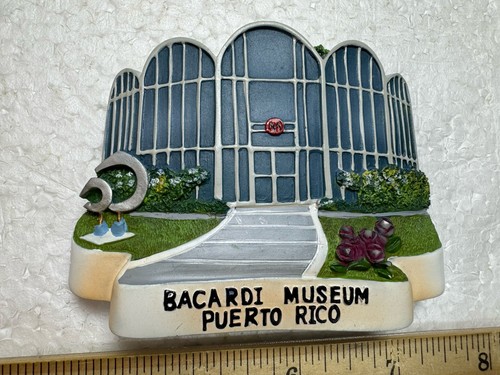 Calamita frigo Bacardi Rum Museum Porto Rico - Foto 7 di 11