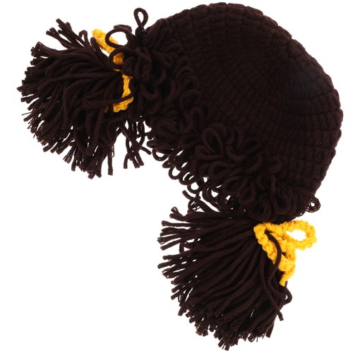 Baby Knitted Hat Infant Winter Warm Hat Woolen Yarn Knit Hat Baby Headwear - Picture 7 of 11