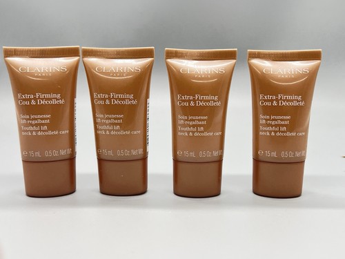 4 Pack - Clarins Extra Firming Cou & Decolette Youthful Lift - 0.5 Oz - Picture 1 of 3