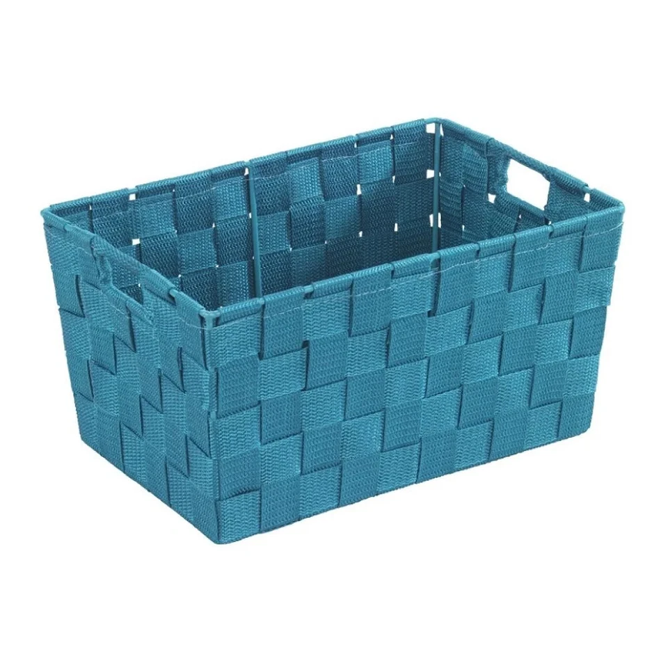 WENKO Adria Aufbewahrungskorb S, Petrol - 30 x 20 x 15 cm - Bild 1 von 1