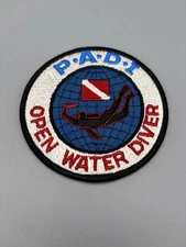 PADI Open Water Diver Round Patch Scuba Diving