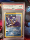 Dark Gyarados Team Rocket 2000 Holo Rare 25/82 PSA 8 English