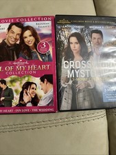 Hallmark Lacey Chabert OOP DVD: All of My Heart Collection, Crossword Mysteries