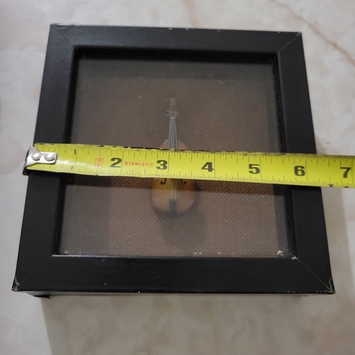 Mini Geige Modell im Rahmenkasten Wanddeko Posten Ikea Konvolut X2 - Bild 10 von 14