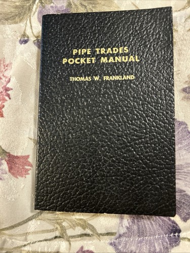Pipe Trades Pocket Manual Revised Edition Leatherette Cover - Picture 4 of 4