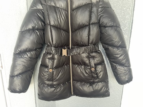 NWT-Michael Kors black girls size 14 puffer jacket Msrp $198 - Picture 9 of 13