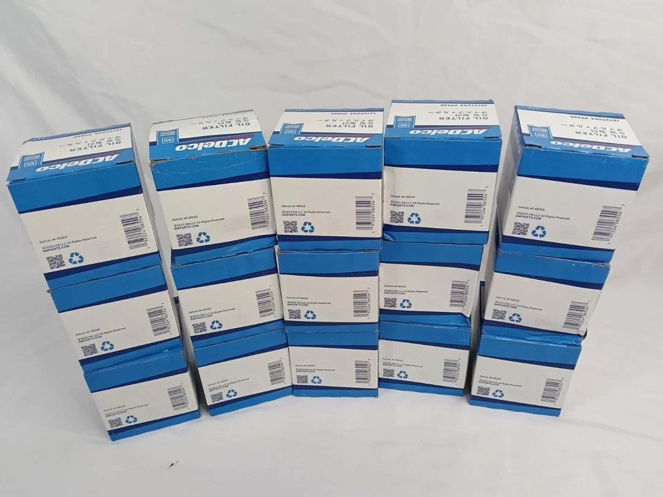 Paquete de 15 filtros de aceite de motor originales ACDelco Pro PF46E 12737094 OEM AC Delco Foto 4 de 4