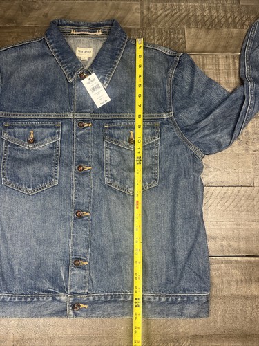 Todd Snyder Selvedge Denim Trucker Jacke Herren L DYLAN Jeans Medium Wash NEU $ 328 - Bild 5 von 9
